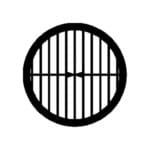 Grids / grilles 100 mesh ( Cu, Ni, Au)- Parallel Bars with Central Horizontal Bar- Gilder