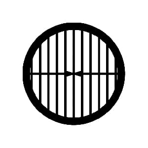 Grids / grilles 100 mesh ( Cu, Ni, Au)- Parallel Bars with Central Horizontal Bar- Gilder