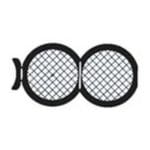 Grids / grilles  ( Cu, Ni) 100/100- Double (Oyster) - Gilder