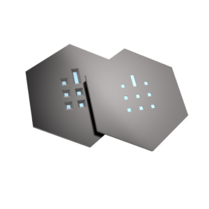 Silicon Nitride 10 nm thick TEM Windows ( 9 Windows) Grilles en Nitrure de Silicium TEM – 3×3 Fenêtres