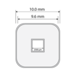 X-Ray Window 100 nm thick Silicon Nitride (Single 1000 micron window )
