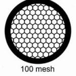 Grids / grilles 100 Mesh ( Cu, Ni...) - Hexagonal - Gilder