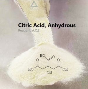 Citric Acid, Anhydrous, Reagent, A.C.S.