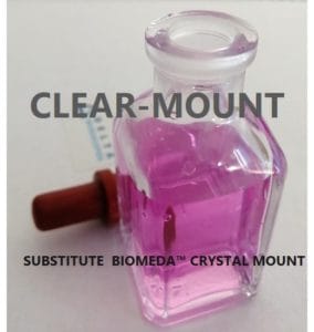 Clear-Mount (Direct Substitute for BioMeda™ Crystal Mount) Clear-Mount (Direct Substitute for BioMeda™ Crystal Mount)
