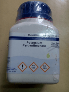 Potassium Pyroantimonate, Trihydrate - Potassium antimonate