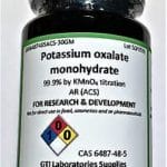 Potassium Oxalate, monohydrate Reagent, A.C.S.
