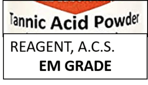 Tannic Acid, Reagent, A.C.S., EM Grade