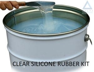 Clear Silicone Rubber kit