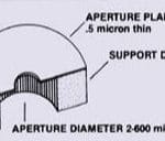 2mm O.D. x 0.24mm thick: Phillips, Cameca :Platinum Disc, Drilled Apertures
