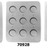 EMS Round Cavity Silicone Molds