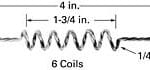 Tungsten Coiled Filaments