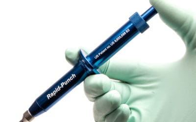 Applications of micro-punches, in sampling