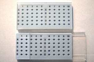 Grid storage box for 50 TEM grids full antistatic material