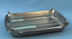 Slide Staining Tray and Rack