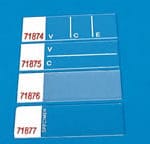 Cytology Slide: 1 x 3" (25 x 75 mm), 1 mm Thick