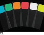 Laser Microscope Slide Tough-Tag® size 0.875" x 0.875" (22 x 22 mm)