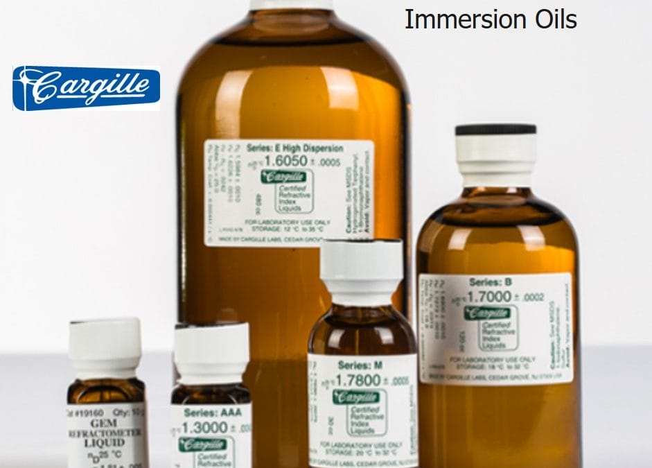 how to choose ,  Immersion Oil: your Selection Guide