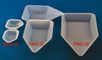 Plastic Weighing Canoes; Anti Static