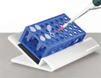 Pipetting Aids - Angled Tube Rack Stand