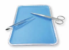 "Blue Wax" Dissection Tray