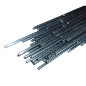 Carbon Rods, Spectro Grade 6mm OD, 30cm L (12/Bx)