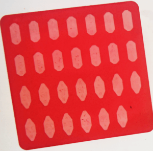 Silicon mold reusable, 2 cavity sizes