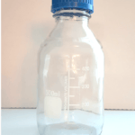 Flacon Col à Vis GL45 Gradué en verre 500 ml