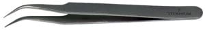 Value-Tec 7.TT fine titanium tweezers, style 7, curved fine tips