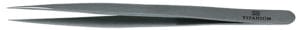 Value-Tec SS.TT fine titanium tweezers, style SS, slim, fine tips